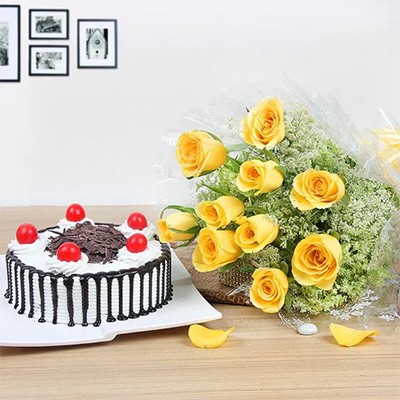 Birthday Cake Combo Lahore - FromYouFlowers.pk