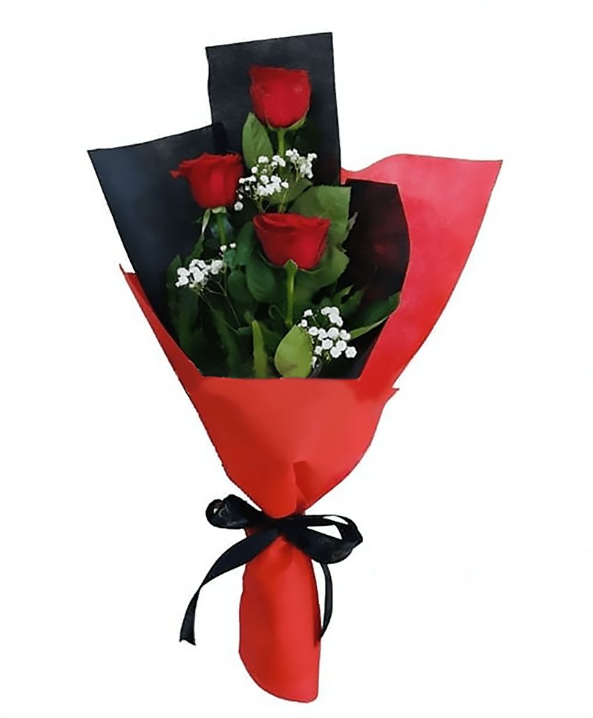 Red love Valentines Flower Delivery Lahore - FromYouFlowers.pk