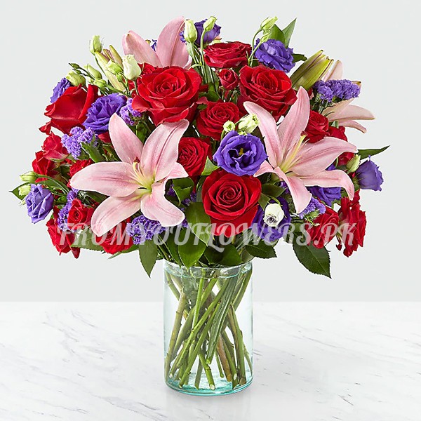 Mix Fresh Flowers Pakistan - FromYouFlowers.pk