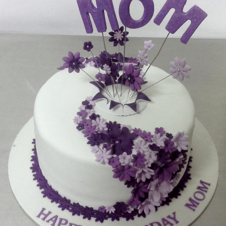 Birthday Cake for Mom Lahore - FromYouFlowers.pk