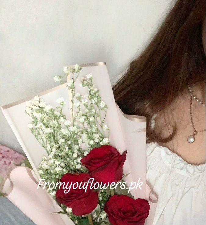 Valentine Flowers for Delivery Lahore - FromYouFlowers.pk