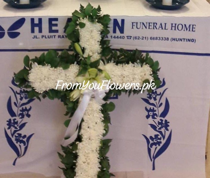 Funeral Flowers Lahore - FromYouFlowers.pk