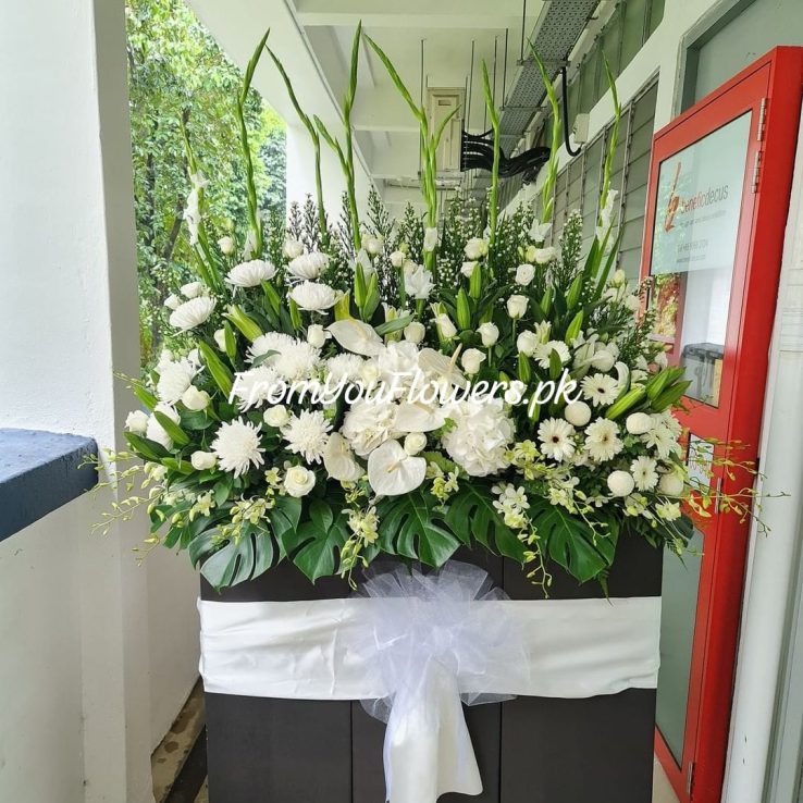 Condolences Flowers Delivery Lahore - FromYouFlowers.pk