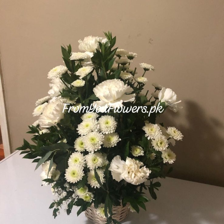Condolence Flower Delivery Lahore - Fromyouflowers.pk