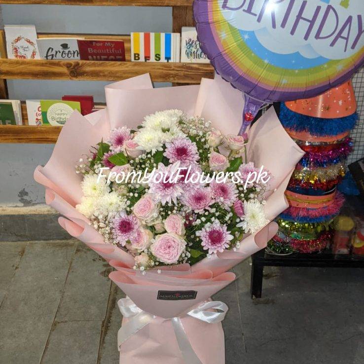 Birthday Flowers Deals Faisalabad - FromYouFlowers.pk