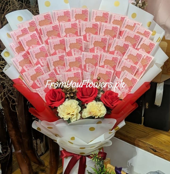 Money Bouquet Delivery Lahore - From You Flowers