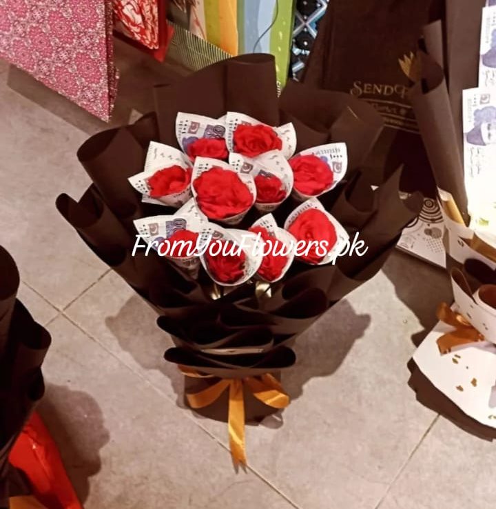 Eid Mubarak Flowers Bouquet Lahore - FromYouFlowers.pk