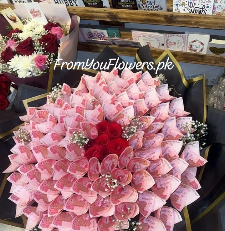 Eidi Money Bouquet Lahore - FromYouFlowers.pk