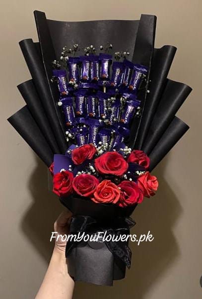 Online Chocolate Bouquet Pakistan - FromYouFlowers.pk