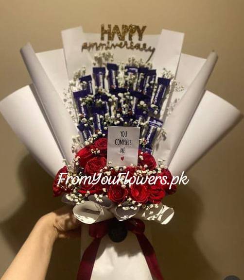 Happy Anniversary Bouquet Pakistan - FromYouFlowers.pk