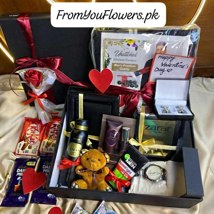 Valentine's Day Gift Delivery for Men Lahore - FromYouFlowers.pk