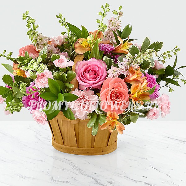 Basket of Love Real Flower Delivery Online FromYouFlowers.pk