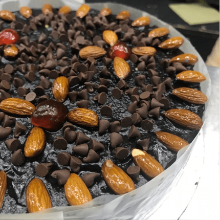 Almond Chocolate Cake Lahore - FromYouFlowers.pk