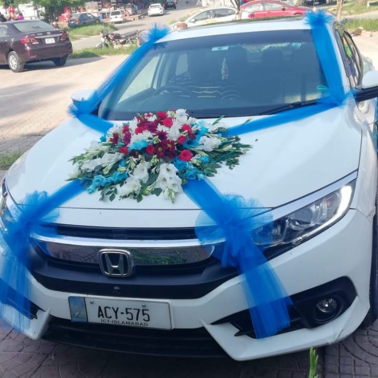 Bridal Car Decor