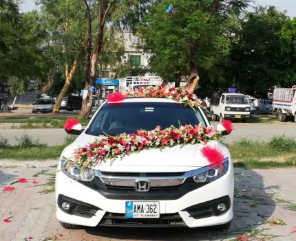 Wedding Car Decoration Lahore - FromYouFlowers.pk