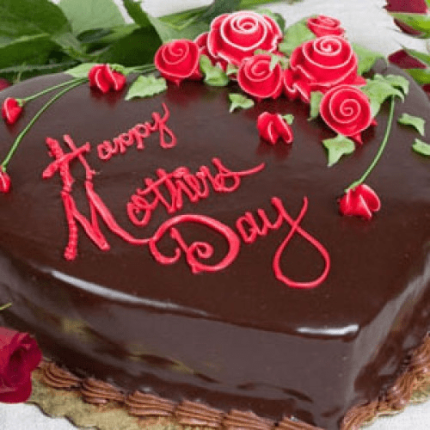 Heart Cake for Mother's Day Lahore - FromYouFlowers.pk