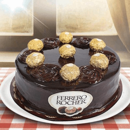 Ferrero Rocher Cake Delivery Lahore - FromYouFlowers.pk