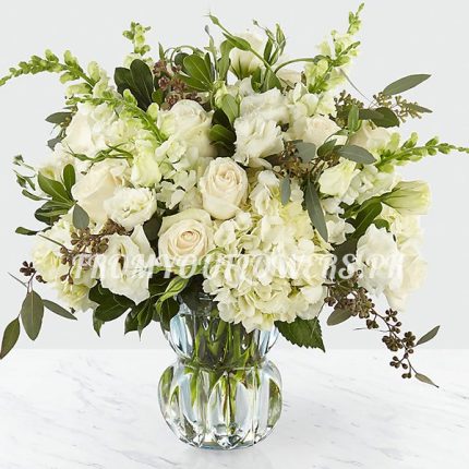 Sympathy Flowers Lahore - FromYouFlowers.pk