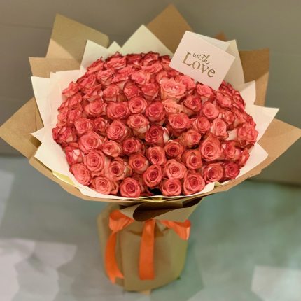 Order Pink Roses Online Pakistan - FromYouFlowers.pk