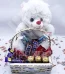 Chocolates and Teddy Pakistan - FromYouFlowers.pk