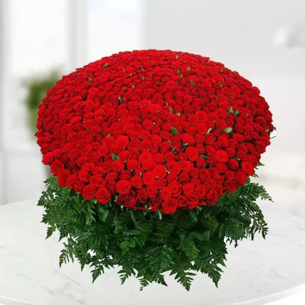 1000 Red Roses Bouquet 