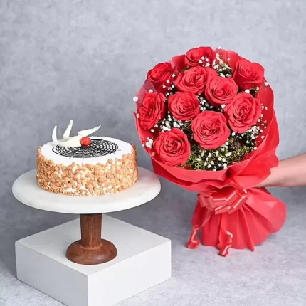 Birthday Cake and Flower Delivery Lahore - FromYouFlowers.pk
