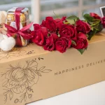 Valentine Flower Gift Box Lahore - FromYouFlowers.pk
