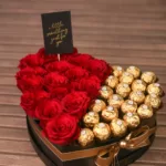Flowers with Chocolates Delivery Lahore - FromYouFlowers.pk