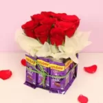Roses Gift Box Lahore - FromYouFlowers.pk