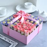 Flower and Chocolate Gift Box Lahore - FromYouFlowers.pk