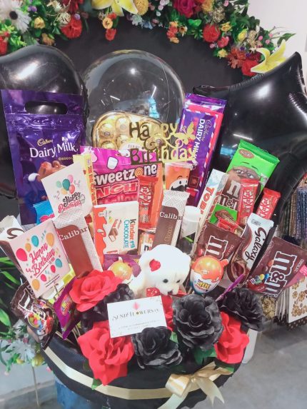 Chocolate Basket for Mom Lahore - FromYouFlowers.pk