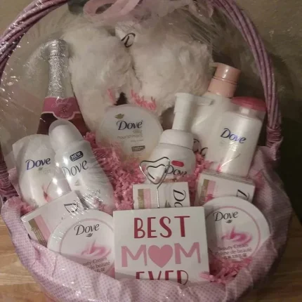 Mother's Day Dove Basket Lahore - FromYouFlowers.pk