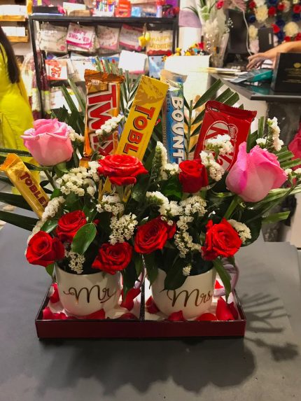 Anniversary Flowers and Gifts Lahore - FromYouFlowers.pk