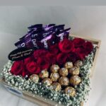 Anniversary Flowers Basket Lahore - FromYouFlowers.pk