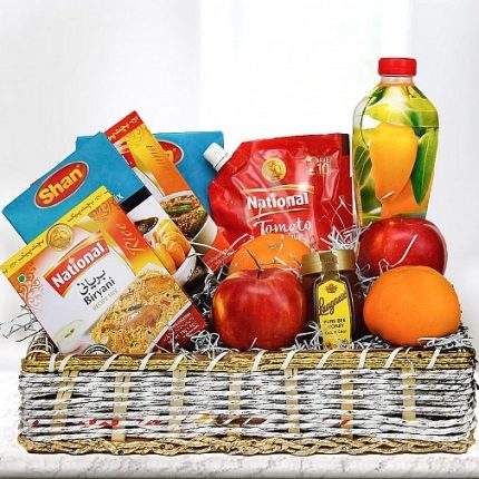 Fruit Chaat Basket Lahore - FromYouFlowers.pk