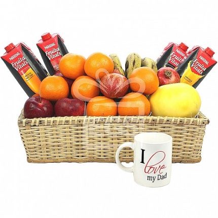 Fresh Fruits Basket Lahore - FromYouFlowers.pk