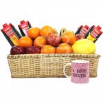 Fruit Basket and Mug Lahore - FromYouFlowers.pk