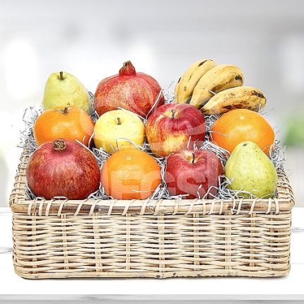 Mix Fruit Basket Lahore - FromYouFlowers.pk