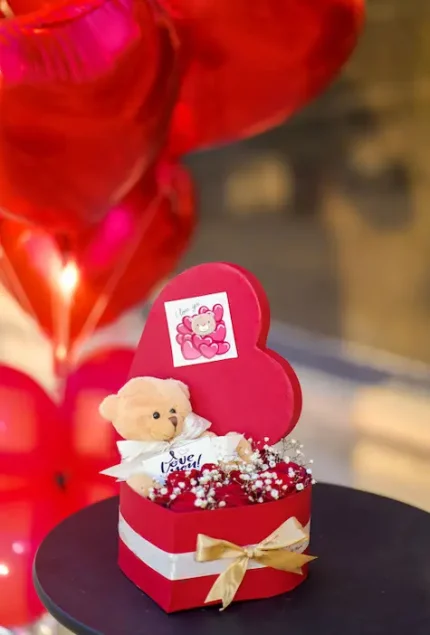 Flowers and Teddy Lahore - FromYouFlower.pk