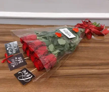Red Roses Bouquet Pakistan -FromYouFlower.pk