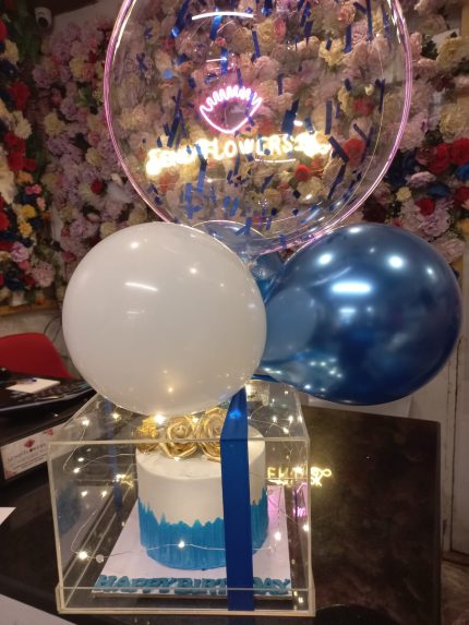 Acrylic Birthday Cake Lahore - FromYouFlowers.pk