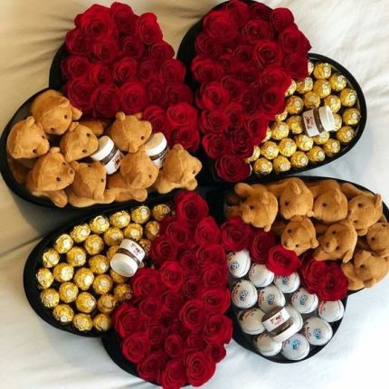 Valentine Chocolated Box Lahore - Fromyouflowers.pk
