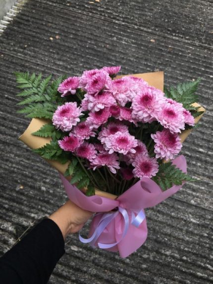 Light Pink Bouquet Lahore - Fromyouflowers.pk