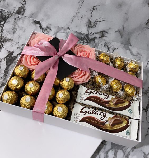 Chocolate Box Gift - Fromyouflowers.pk