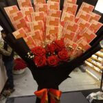 Money Bouquet with Roses Lahore - FromYouFlowers.pk