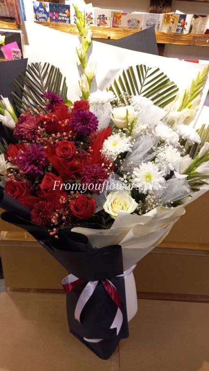 Valentines Flowers Online Lahore - FromYouFlowers.pk