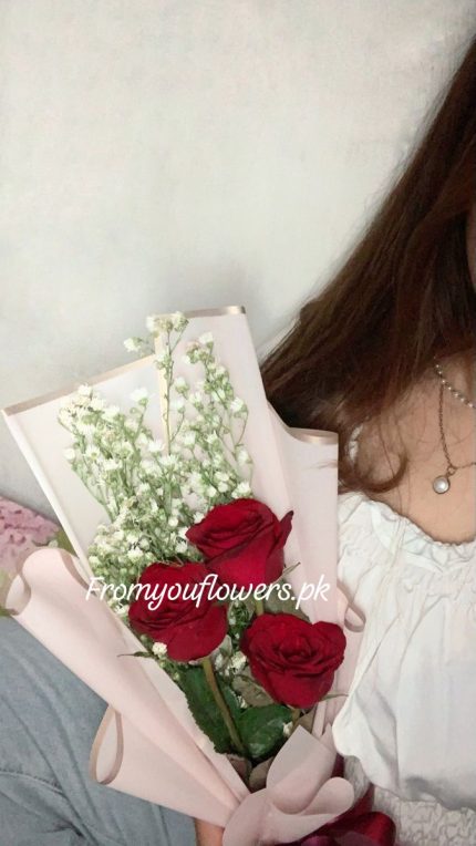 Valentine Flowers for Delivery Lahore - FromYouFlowers.pk