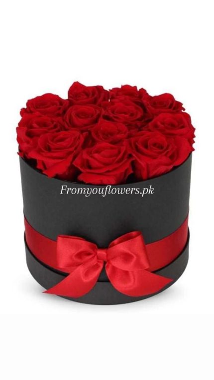 Valentine Flower Gift Box Lahore - FromYouFlowers.pk