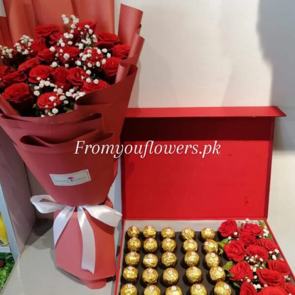 Best Valentine Flowers to Lahore from Canada - FromYouFlowers.pk