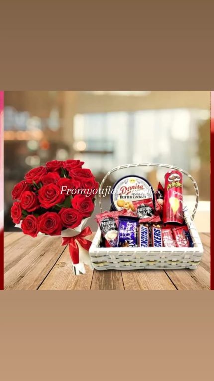 Valentine's Day Combo Islamabad - FromYouFlowers.pk
